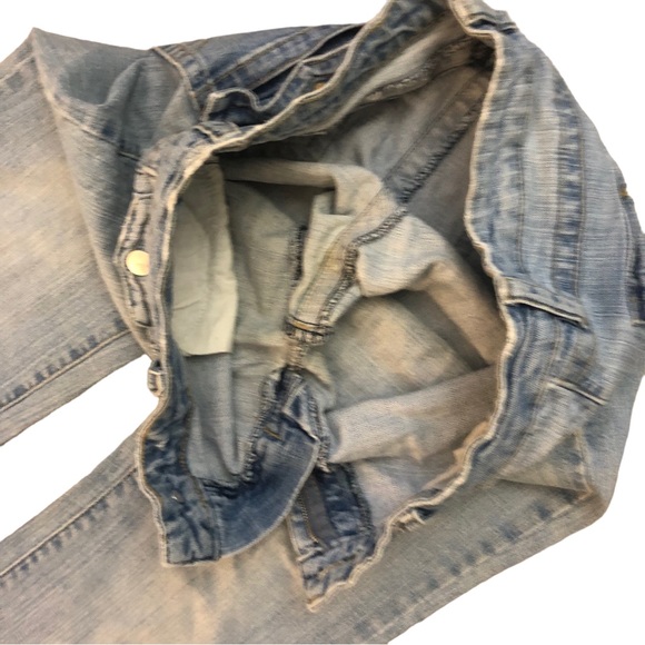 Kensie Bootcut Jeans- Distressed / Faded - Size 8 - Picture 8 of 10